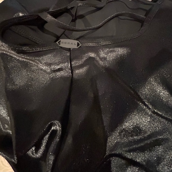 Koral Shiny Black Women's Jumpsuit/One piece - Picture 5 of 6